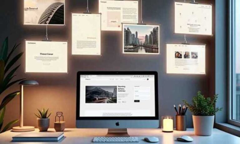 Website template for your business